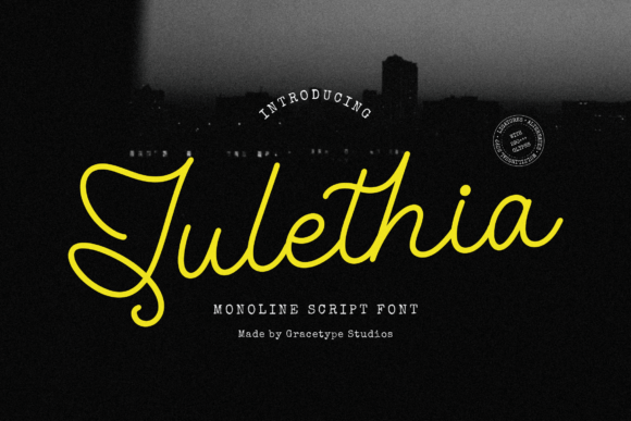 A Neon Script Font That Lifts Campaign Clarity