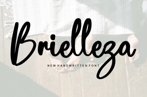 Brielleza: A Refined Script Font for Makers