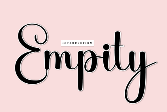 Empity Handwritten Font: A Quick Way to Soften Your Brand