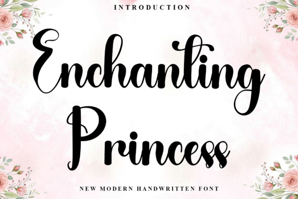 Enchanting Princess Font: Festive Script for Business