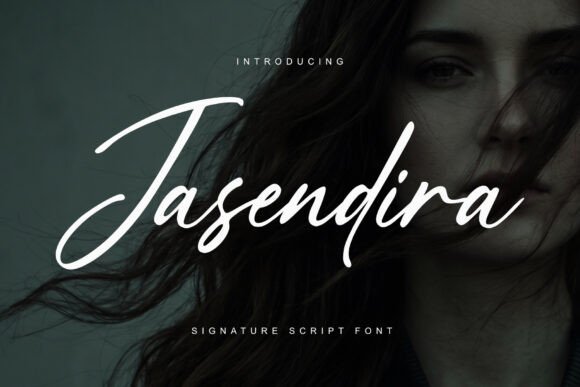 Jasendira: A Signature Script Font for Refined Branding Projects