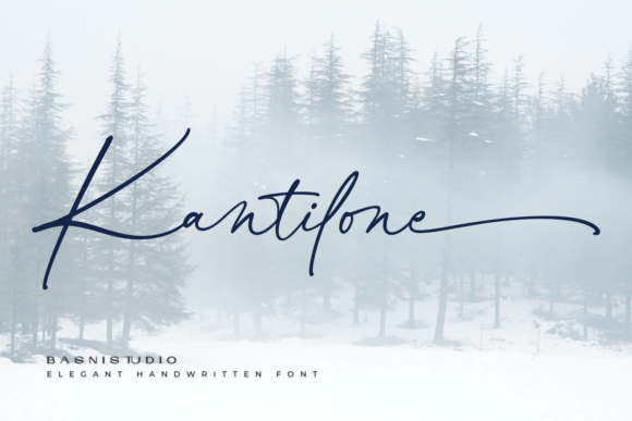 Kantilone: The Elegant Handwritten Typeface for Web Design