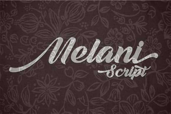 Melani Script Font: A Bold Typeface for Web Designers