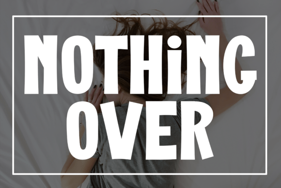Nothing Over: A Script Font That Elevates Small Business Branding