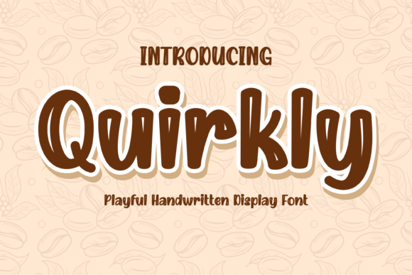 Quirkly: The Playful Handwritten Typeface for Crafters
