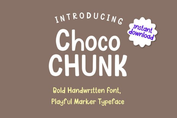 Why Choco Chunk Is the Playful Typeface Designers Are Testing in Headers
